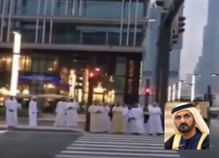 Mohammad Bin Rashid teaching us road manners